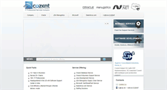 Desktop Screenshot of cozent.com